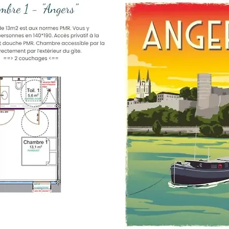 Tatil Evi Gite Bord De Loire *